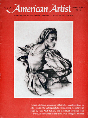 Francis de Erdely, American Artist November 1959
